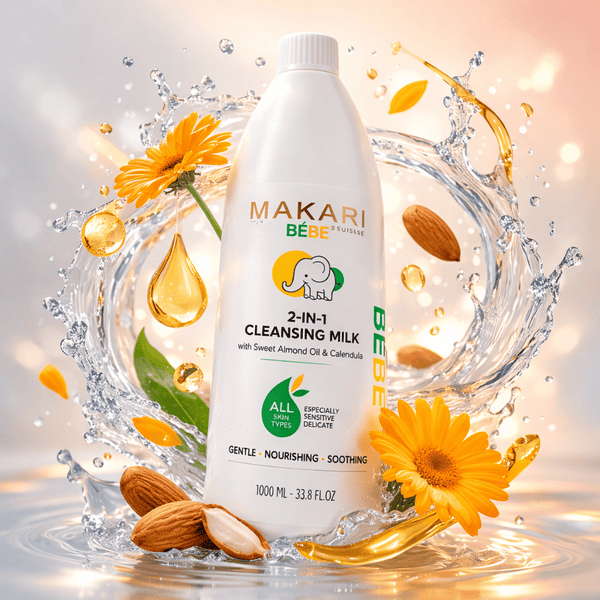 Makari BEBE Calendula Cleansing Milk 1000ml - CosFair GmbH