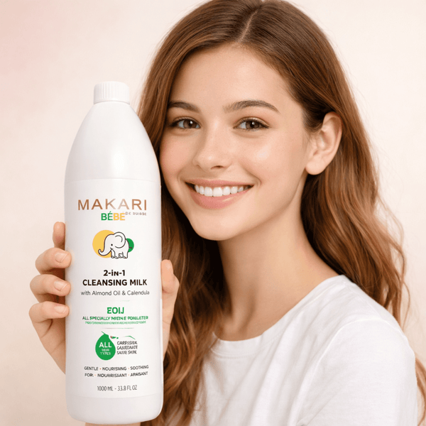 Makari BEBE Calendula Cleansing Milk 1000ml - CosFair GmbH