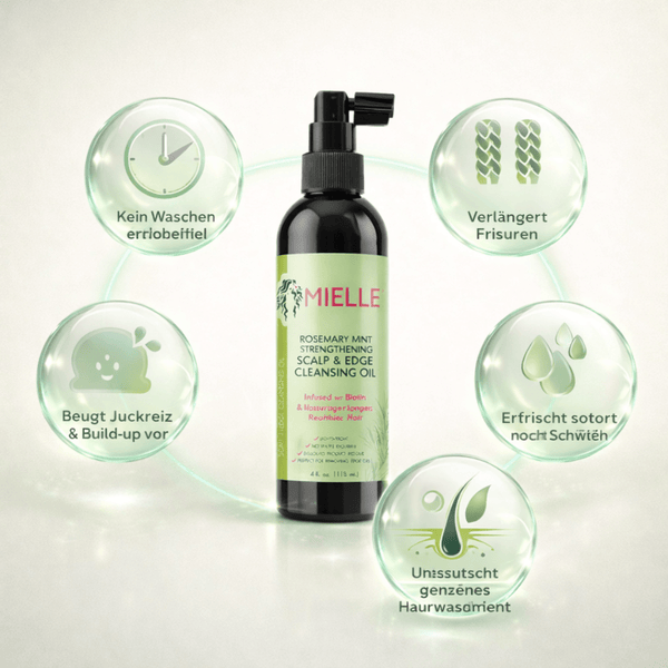 Mielle Rosemary Mint Scalp & Edge Cleansing Oil 118 ml - CosFair GmbH