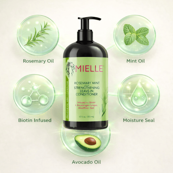 Mielle Rosemary Mint Strenghtening Leave - in Conditioner 355 ml - CosFair GmbH