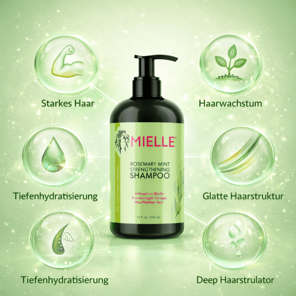 Mielle Rosemary Mint Strengthening Shampoo 355 ml - CosFair GmbH