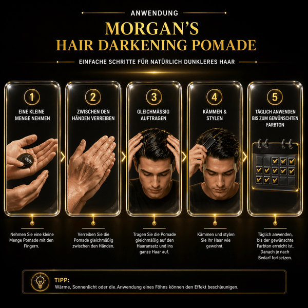Morgan’s Hair Darkening Pomade - 200 ml - CosFair GmbH