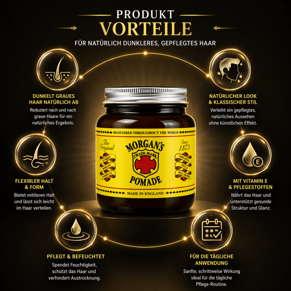 Morgan’s Hair Darkening Pomade - 200 ml - CosFair GmbH