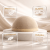 Murry Collection 2 PCS Stocking Wig Caps - Beige - CosFair GmbH
