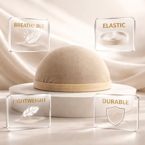 Murry Collection 2 PCS Stocking Wig Caps - Beige - CosFair GmbH
