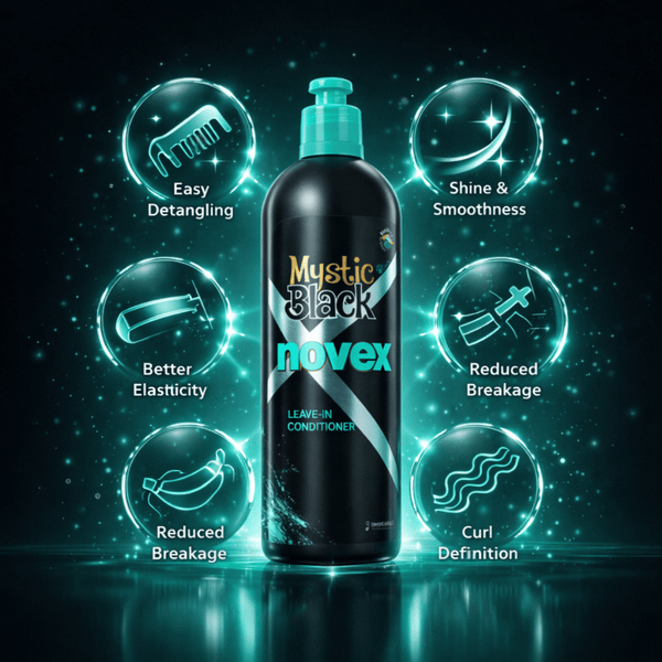 Novex Mystic Black Leave In Conditioner 500 ml - CosFair GmbH