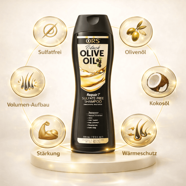 ORS Black Olive Oil Repair7 Sulfate - Free Shampoo 370 ml - CosFair GmbH