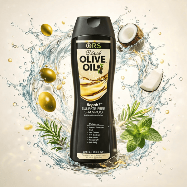 ORS Black Olive Oil Repair7 Sulfate - Free Shampoo 370 ml - CosFair GmbH