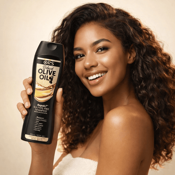 ORS Black Olive Oil Repair7 Sulfate - Free Shampoo 370 ml - CosFair GmbH
