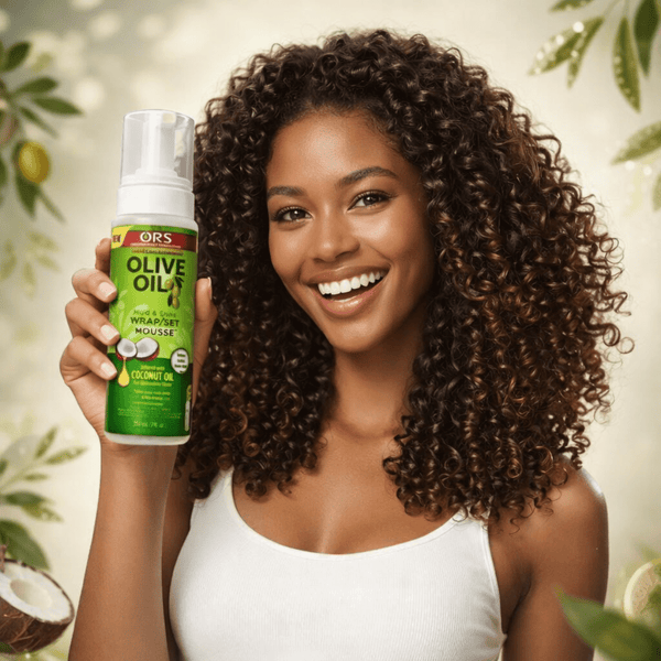 ORS Olive Oil Hold Shine Wrap Set Mousse 207 ml - CosFair GmbH