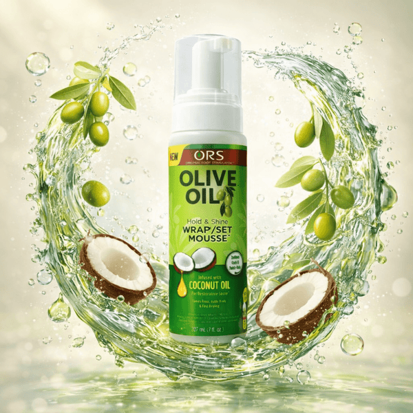 ORS Olive Oil Hold Shine Wrap Set Mousse 207 ml - CosFair GmbH