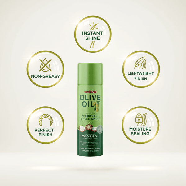 ORS Olive Oil Nourishing Sheen Spray for Restorative Shine - CosFair GmbH