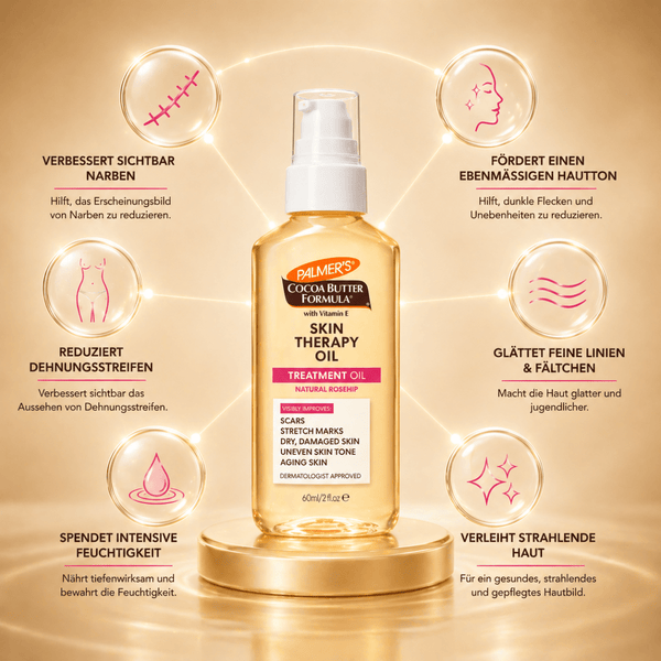Palmer's CBF Skin Therapy Oil Rosehip - 60ml - CosFair GmbH