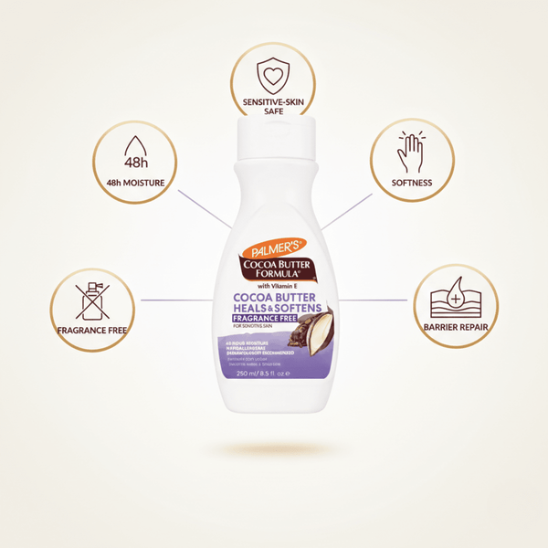 Palmer's Cocoa Butter Formula Softens Fragrance Free Lotion 250 ml - CosFair GmbH