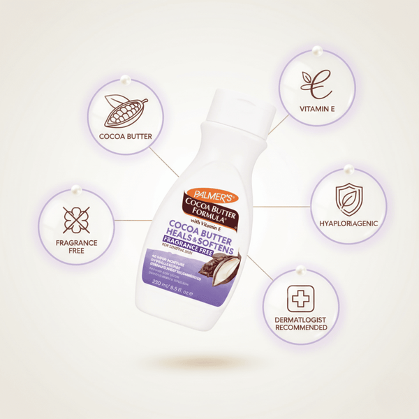 Palmer's Cocoa Butter Formula Softens Fragrance Free Lotion 250 ml - CosFair GmbH
