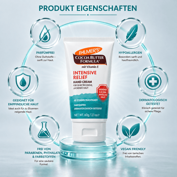 Palmer's Cocoa Butter Intensive Relief Hand Cream - 60g - CosFair GmbH