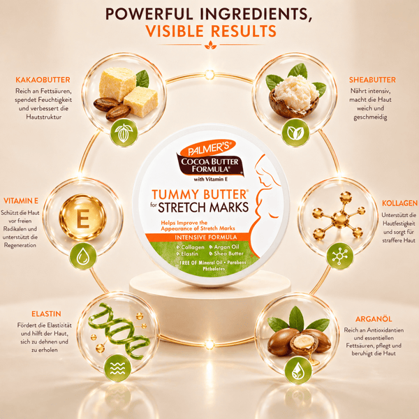 Palmer's Cocoa Butter Tummy Butter - Pregnancy Stretch Marks - CosFair GmbH