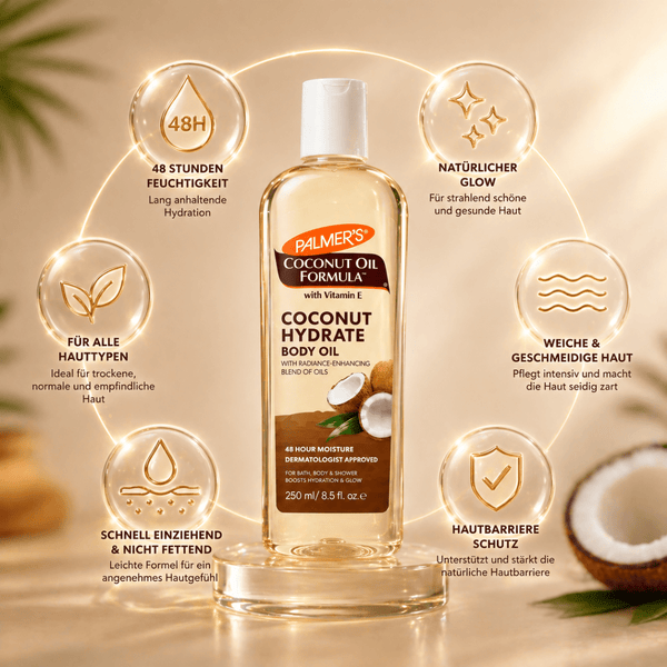 Palmer's Coconut Hydrate Body Oil - 250ml - CosFair GmbH