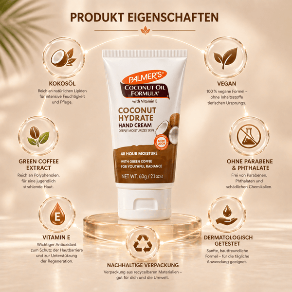 Palmer's Coconut Hydrate Hand Cream - 60g - CosFair GmbH