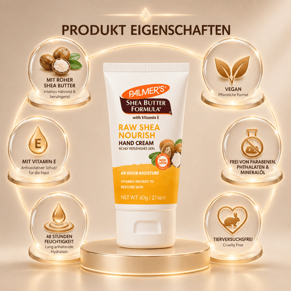 Palmer's Raw Shea Nourish Hand Cream - 60g - CosFair GmbH