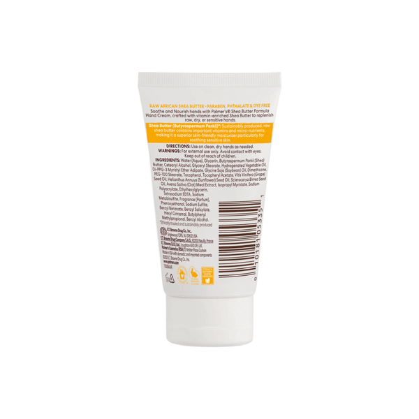 Palmer's Raw Shea Nourish Hand Cream - 60g - CosFair GmbH
