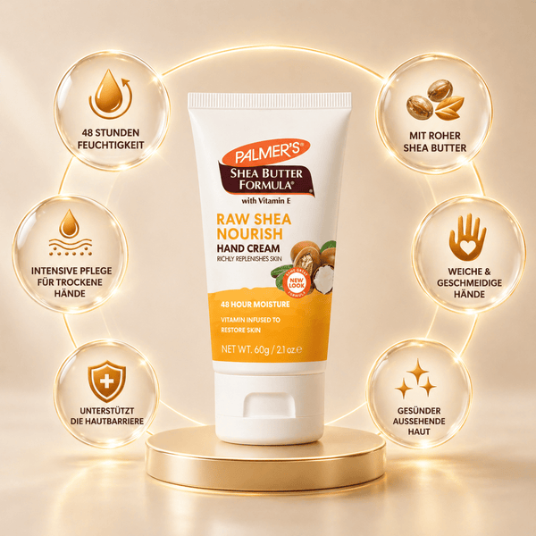Palmer's Raw Shea Nourish Hand Cream - 60g - CosFair GmbH