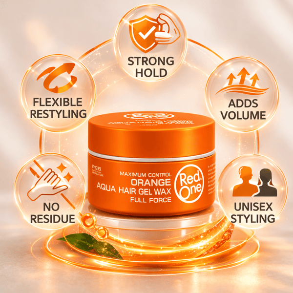 RedOne Aqua Hair Gel Wax - Orange - CosFair GmbH