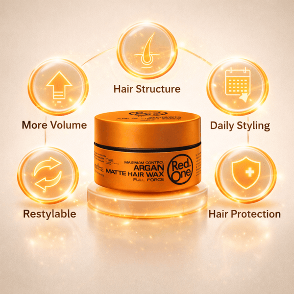 RedOne Matte Hair Wax - Argan - CosFair GmbH