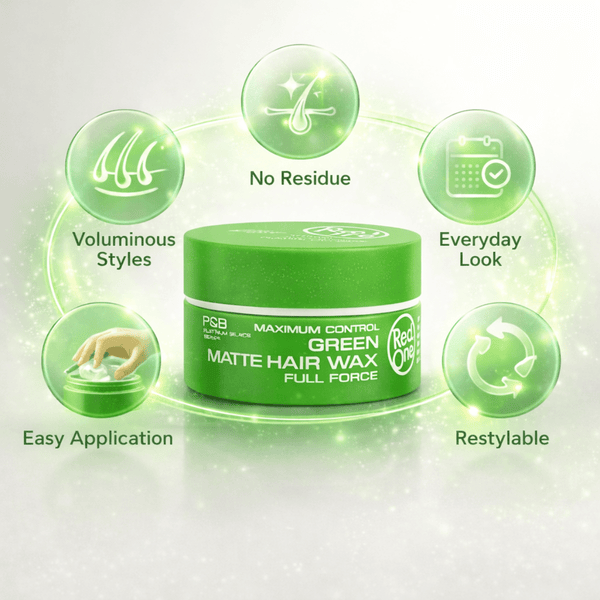 RedOne Matte Hair Wax - Green - CosFair GmbH