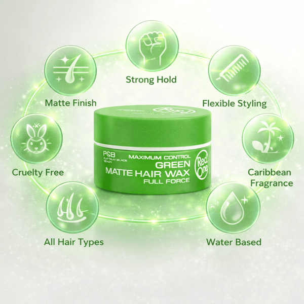 RedOne Matte Hair Wax - Green - CosFair GmbH