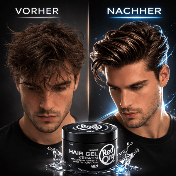 RedOne Men Hair Gel Keratin 450 ml - CosFair GmbH