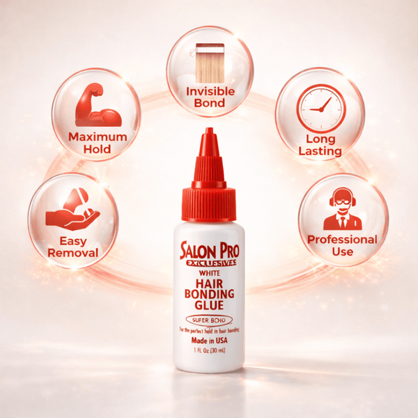 Salon Pro White Hair Bonding Glue 30 ml - CosFair GmbH