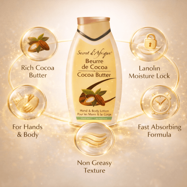 Secret d'Afrique Cocoa Butter Lotion 500 ml - CosFair GmbH