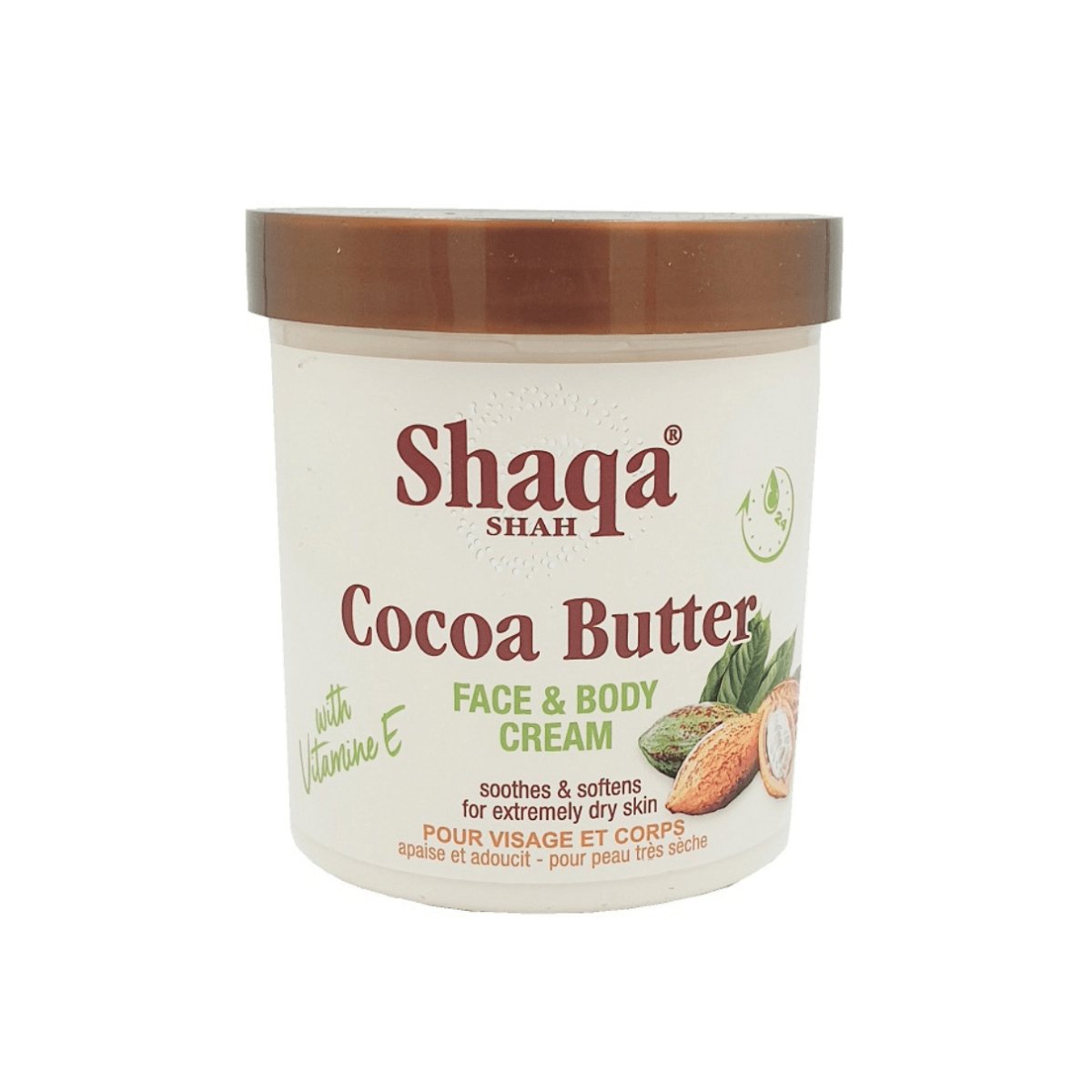 Shaqa Cocoa Butter Face & Body Cream - CosFair GmbH