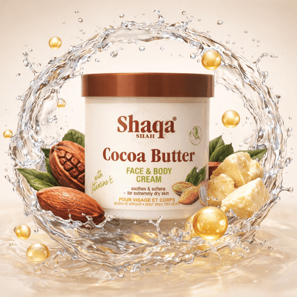 Shaqa Cocoa Butter Face & Body Cream 500 ml - CosFair GmbH
