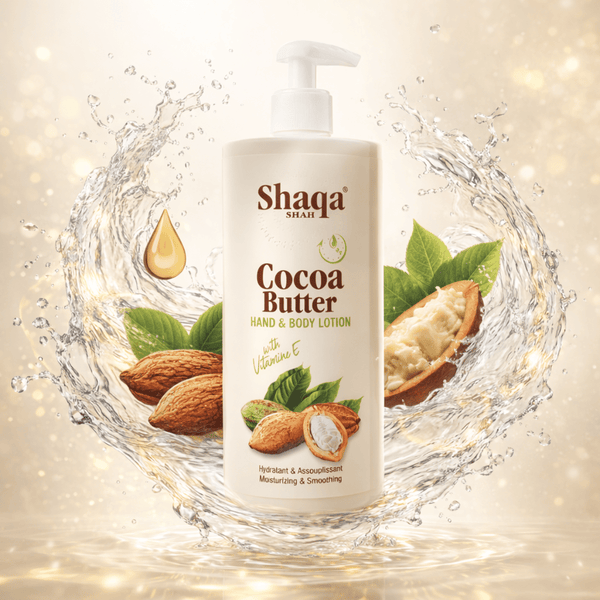 Shaqa Cocoa Butter Hand & Body Lotion - 1L - CosFair GmbH