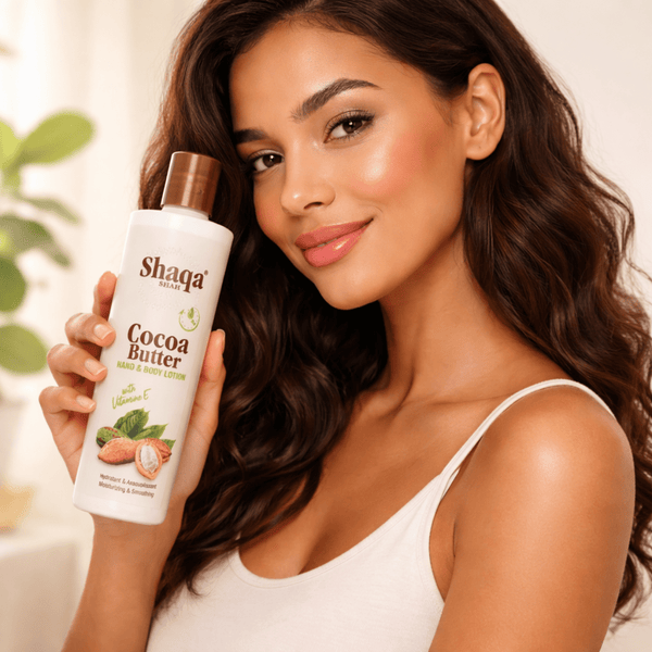 Shaqa Cocoa Butter Hand & Body Lotion 500 ml - CosFair GmbH