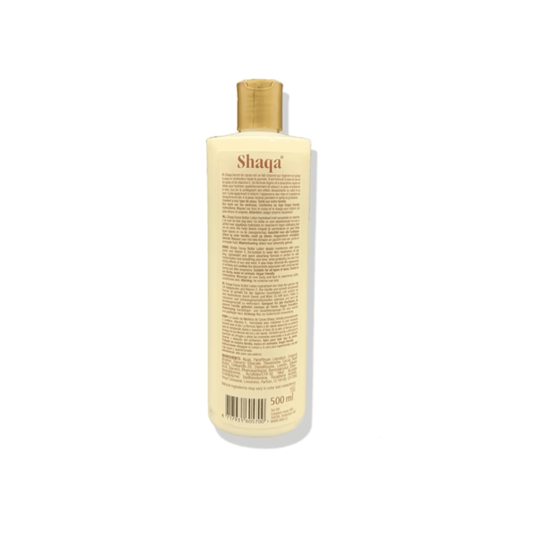 Shaqa Cocoa Butter Hand & Body Lotion 500 ml - CosFair GmbH