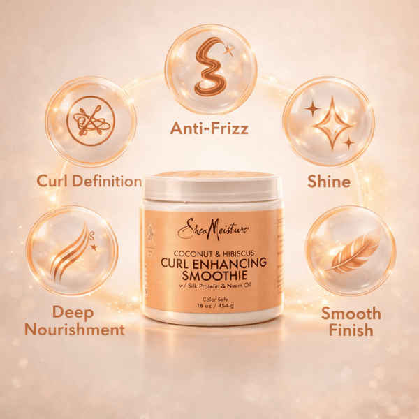 Shea Moisture Coconut & Hibiscus Curl Enhancing Smoothie 454 g - CosFair GmbH