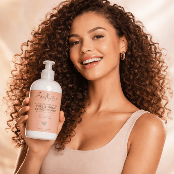 Shea Moisture Coconut & Hibiscus Curl Shine Conditioner 384 ml - CosFair GmbH