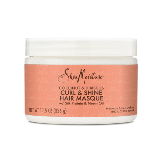 Shea Moisture Coconut Hibiscus Curl Shine Hair Masque 340g - CosFair GmbH