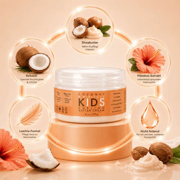 Shea Moisture Coconut & Hibiscus Kids Curling Butter Cream - CosFair GmbH