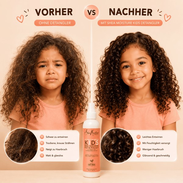 Shea Moisture Coconut & Hibiscus Kids Extra - Moisturizing Detangler - CosFair GmbH