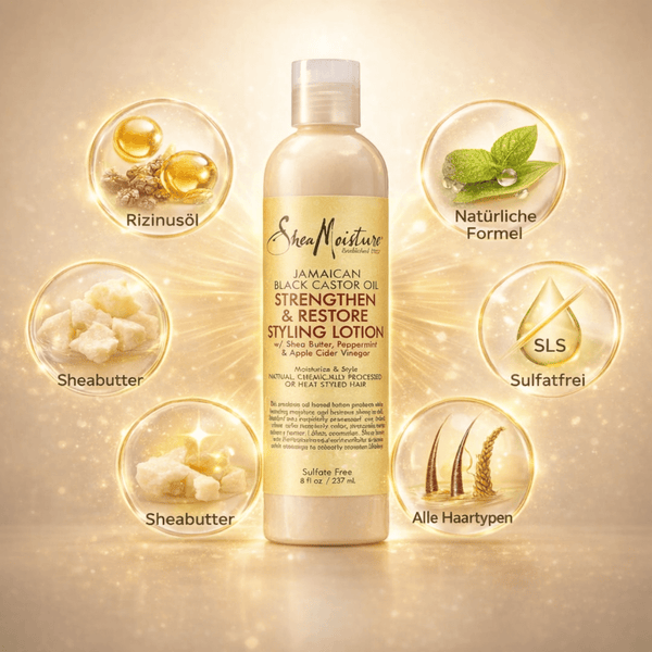 Shea Moisture Jamaican Black Castor Oil Lotion 237 ml - CosFair GmbH