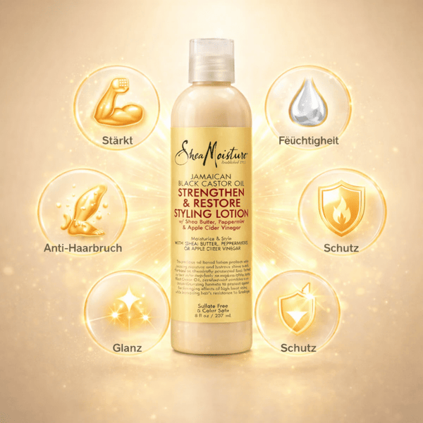 Shea Moisture Jamaican Black Castor Oil Lotion 237 ml - CosFair GmbH