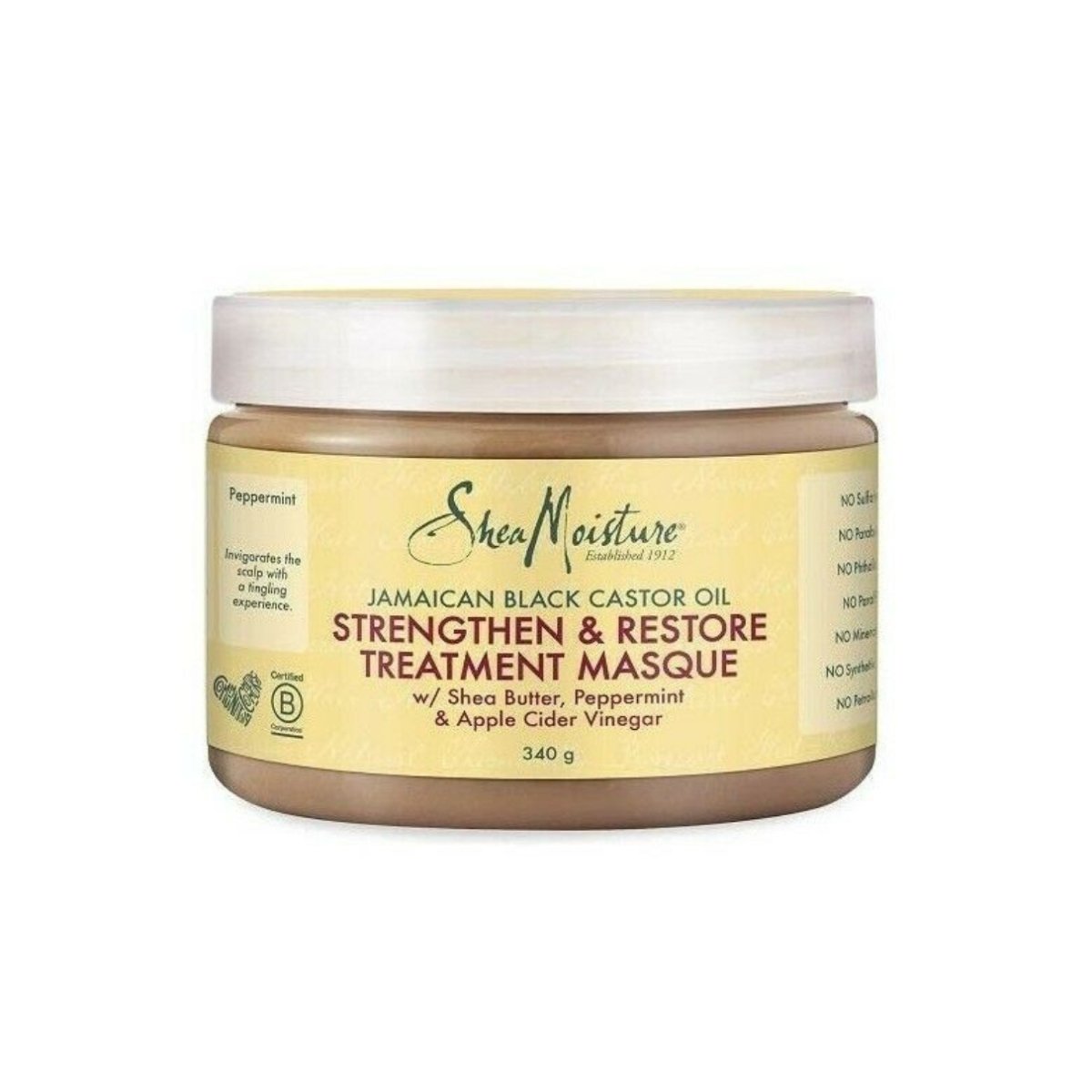 Shea Moisture Jamaican Black Castor Oil Masque 340g - CosFair GmbH