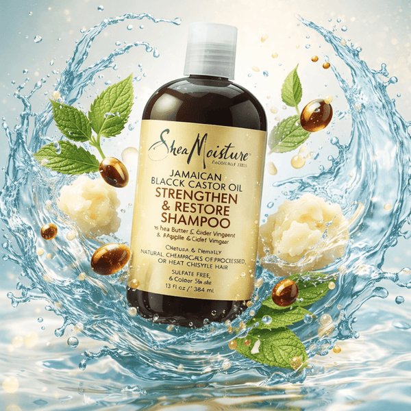 Shea Moisture Jamaican Black Castor Oil Restore Shampoo 384 ml - CosFair GmbH