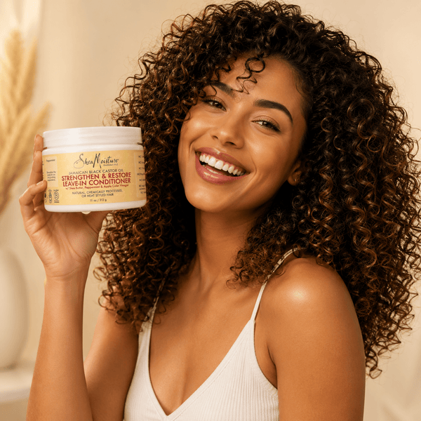 Shea Moisture JBCO Strengthen & Restore Leave - In Conditioner - 312ml - CosFair GmbH