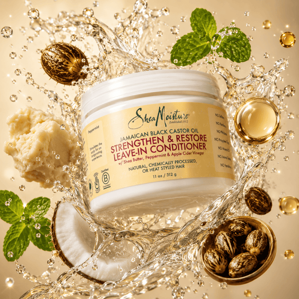 Shea Moisture JBCO Strengthen & Restore Leave - In Conditioner - 312ml - CosFair GmbH