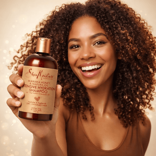 Shea Moisture Manuka Honey Mafura Oil Shampoo 384 ml - CosFair GmbH